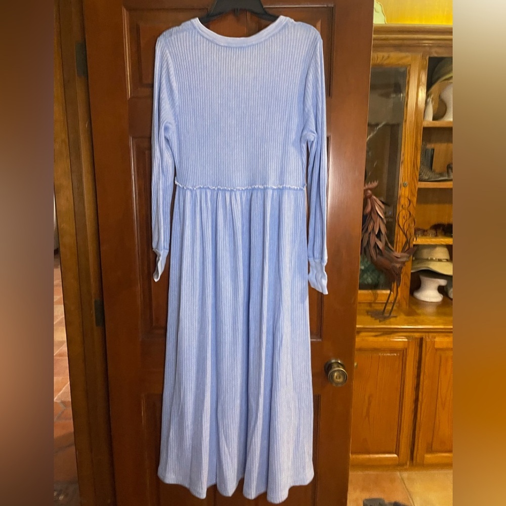 Free people Marissa thermal Henley maxi dress - Picture 3 of 4